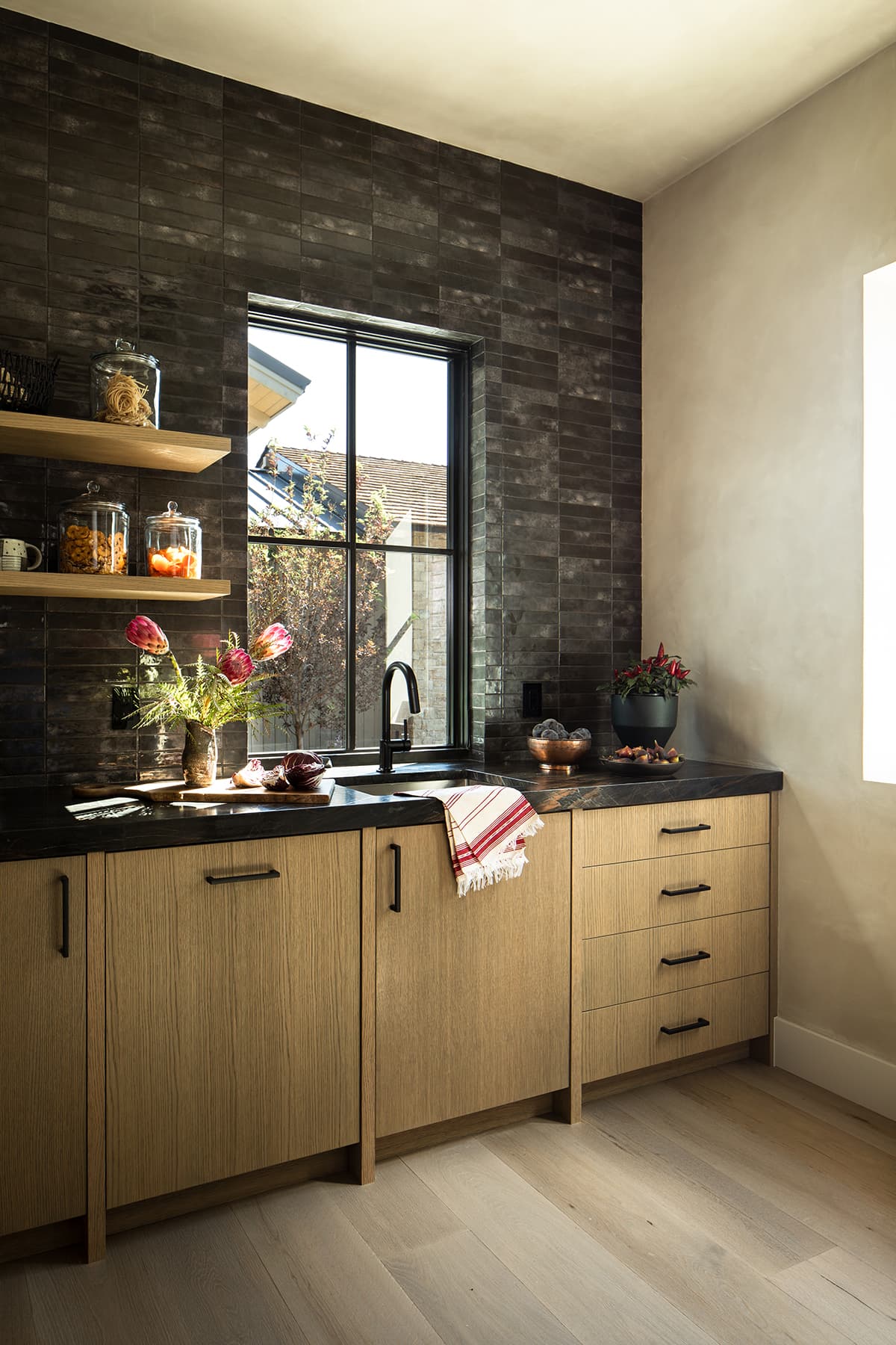 Starfall new home construction interior design project by Nida Risto Interiors in Jackson Wyoming