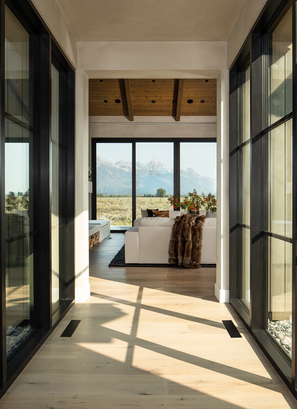 Starfall new home construction interior design project by Nida Risto Interiors in Jackson Wyoming