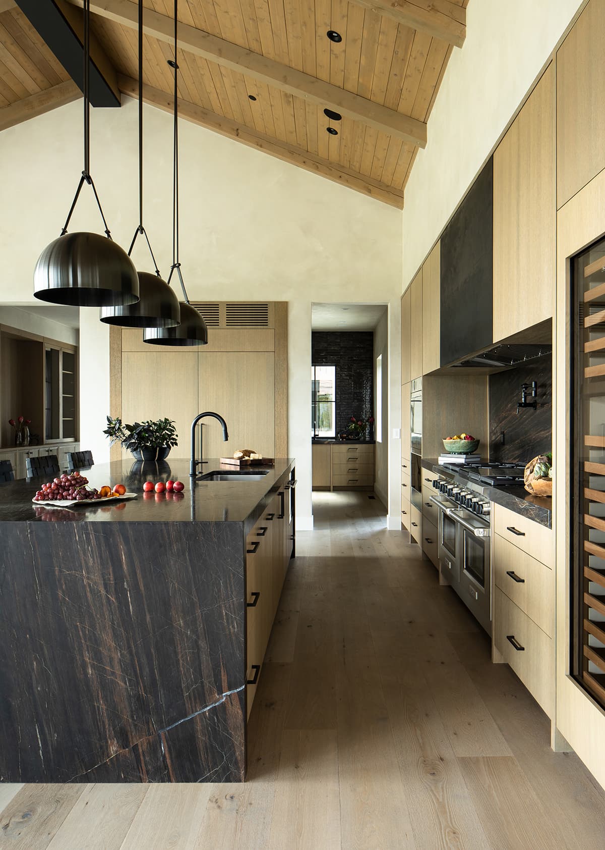 Starfall new home construction interior design project by Nida Risto Interiors in Jackson Wyoming